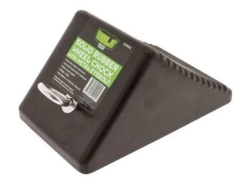 Rubber Wheel Chock With Ring